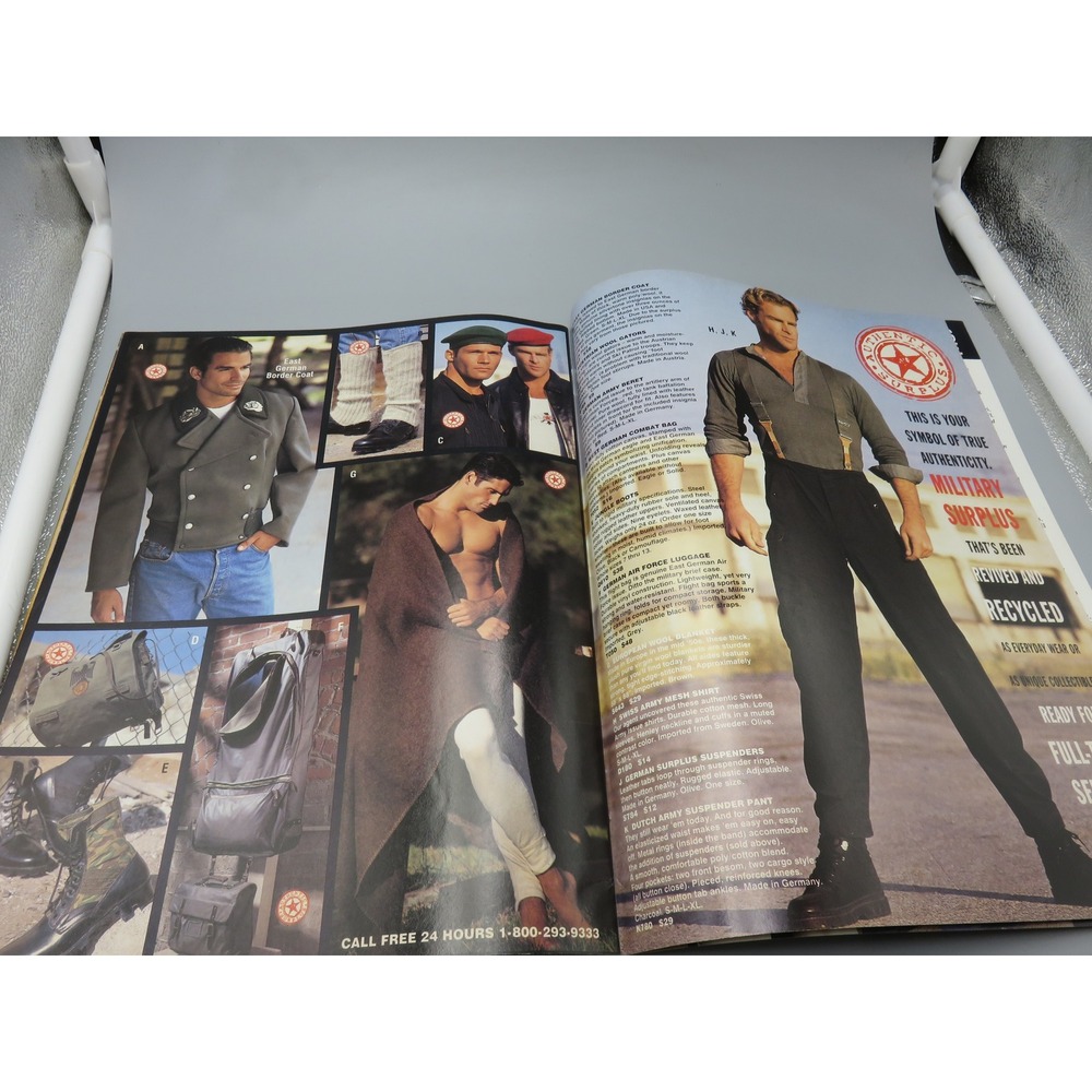Vtg 1994 International Male Magazine Catalog Fall Spencer Garbett Beefcake Undie - Picture 12 of 12